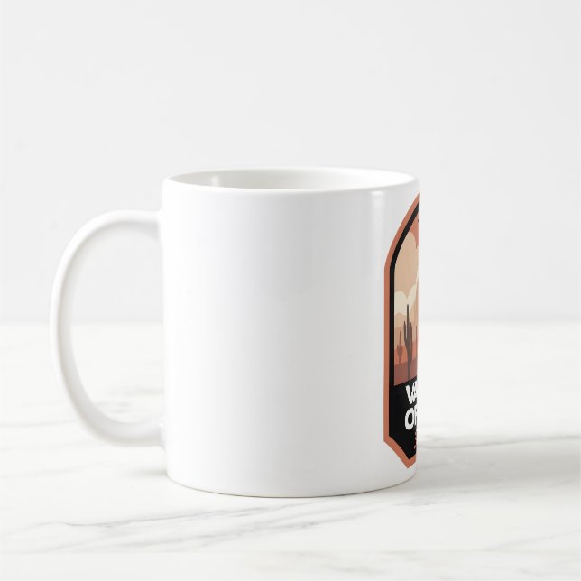 Tal Staat Park Wüste Cowboy Kaffeetasse (Links)