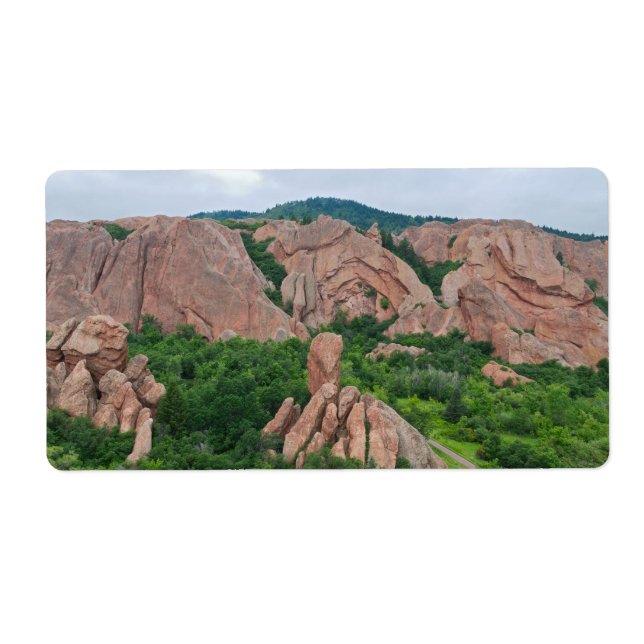 Tal- und Felsformationen in Roxborough (Vorne)
