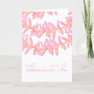 Talamonu atu 'i ho 'aho dankeskarte