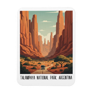 Talampaya Nationalpark Argentinien Reise Magnet