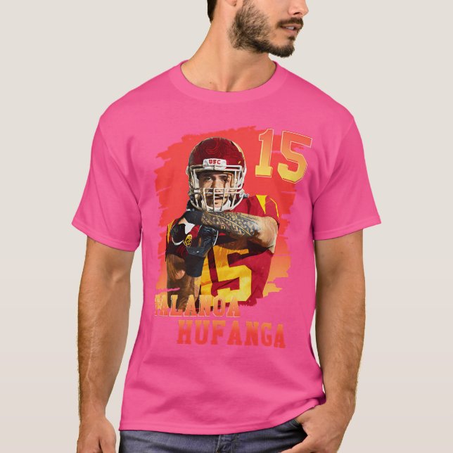 Talanoa Hufanga Football T-Shirt (Vorderseite)