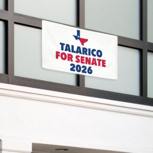 Talarico für den Senat 2026 Wahl Texas Banner