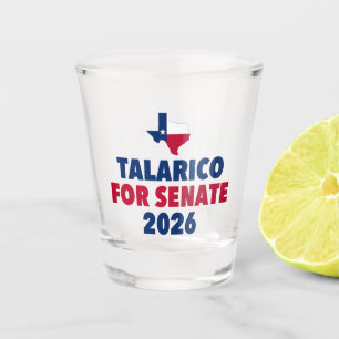 Talarico für den Senat 2026 Wahl Texas Schnapsglas