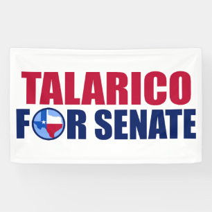 Talarico für den Senat Texas Wahl 2026 Banner