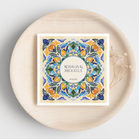 Talavera azulejo Vintages mexikanisches Monogramm