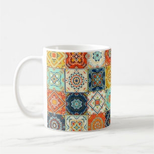 Talavera, Azulejos, türkische Mosaiktapete. Kaffeetasse