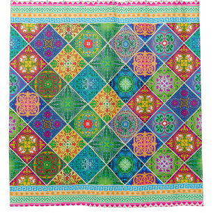 Talavera Design-2 Duschvorhang