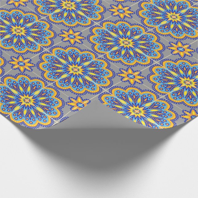 Talavera-Fliese Geschenkpapier (Ecke)