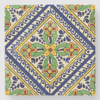 Talavera-Fliese Steinuntersetzer