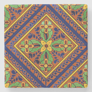 Talavera-Fliese Steinuntersetzer