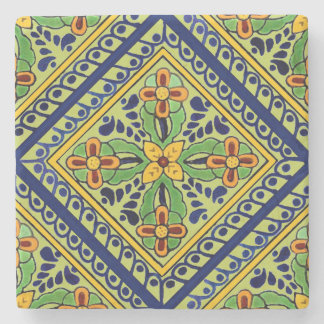 Talavera-Fliese Steinuntersetzer