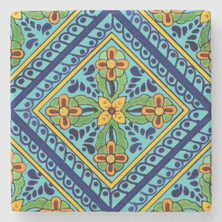 Talavera-Fliese Steinuntersetzer
