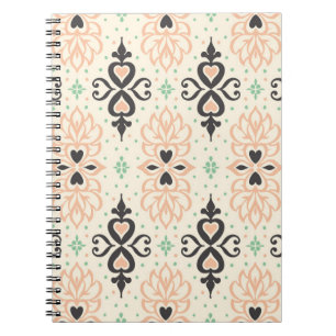 Talavera Fliesen, mediterranes Zierdesign. Notizblock