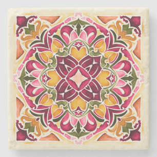 Talavera Fuchsien Fliesen Hochzeitsgeschenke im Vi Steinuntersetzer