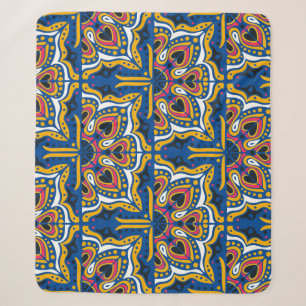 Talavera Indian Mosaik: Keramik Nahtlos. Sherpadecke