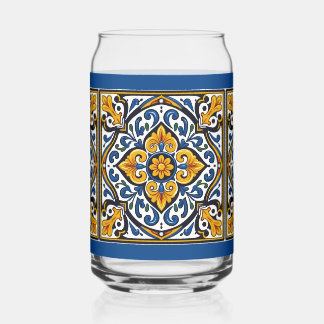 Talavera Spanische Fliese Dosenglas