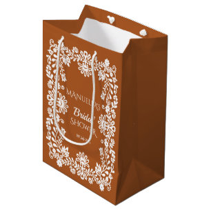 Talavera-Terrakotta-Mexikanische Hochzeitsdusche F Mittlere Geschenktüte