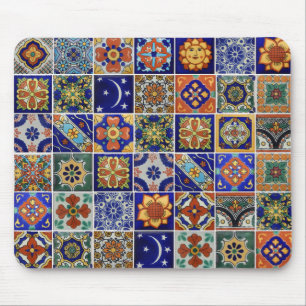 Talavera-Tile-Bild auf der Maus Mousepad
