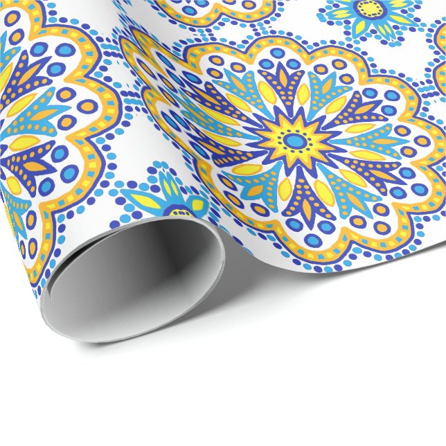 Talavera Tile Geschenkpapier (Rolleneckpunkt)