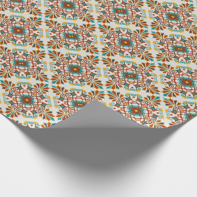 Talavera Tile Geschenkpapier (Ecke)