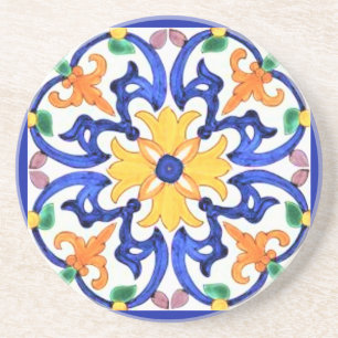Talavera Tile Getränkeuntersetzer