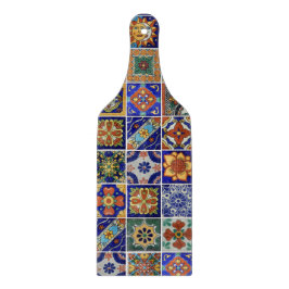 Talavera Tile Image Southwest Glass Paddle Schneidebrett