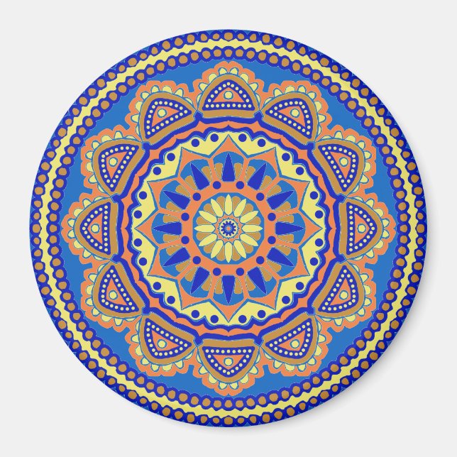 Talavera Tile Magnet (Vorne)