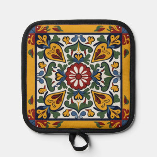 Talavera Tile Seis Topflappen
