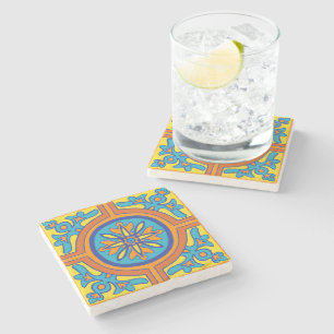 Talavera Tile Steinuntersetzer