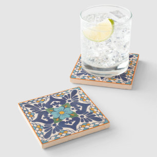 Talavera Tile Stone Untersetzer