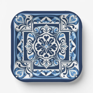 Talavera Tile Uno Pappteller
