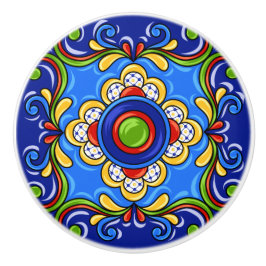 Talavera Tile Version 2 Keramik Drawer Knob Keramikknauf