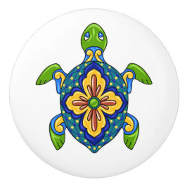 Talavera Turtle Keramik Drawer Knob Keramikknauf