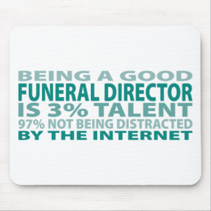 Talent des Bestattungsunternehmer-3% Mousepad