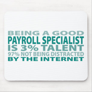 Talent des Gehaltsabrechnungsspezialisten-3% Mousepad