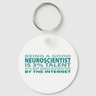 Talent des Neurologe-3% Schlüsselanhänger