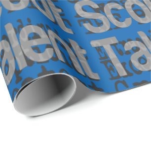 Talent Scout Extraordinator Geschenkpapier