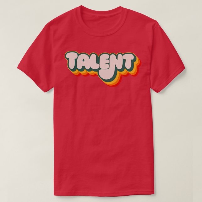 Talent T-Shirt (Design vorne)