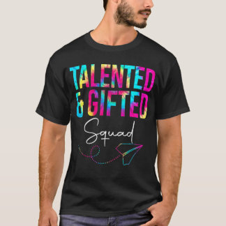 Talentierte und Ed Squad Gefärbte Krawatte Lehreri T-Shirt