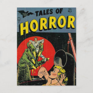 Tales of Horror Comic Postkarte