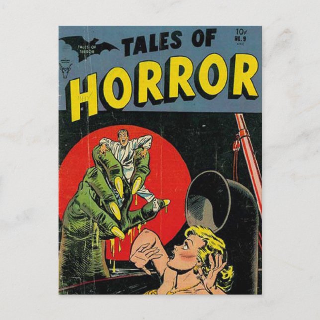 Tales of Horror Comic Postkarte (Vorderseite)