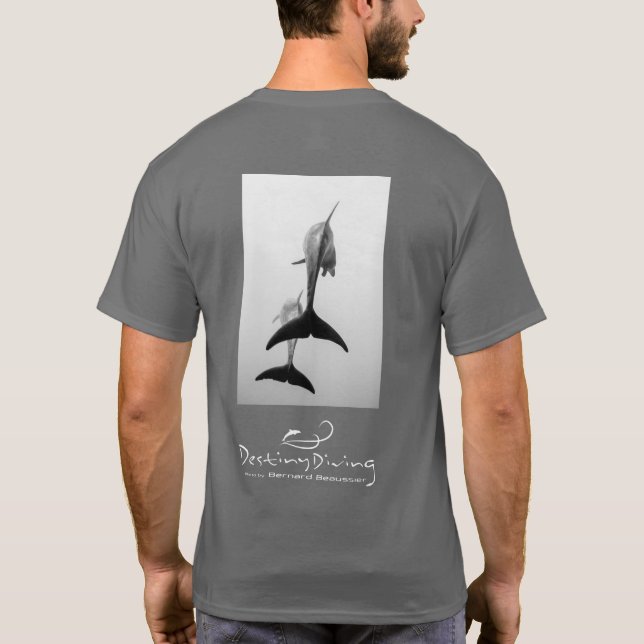Tales of wild dolphin ドルフィンテイルT 濃色 T-Shirt (Rückseite)