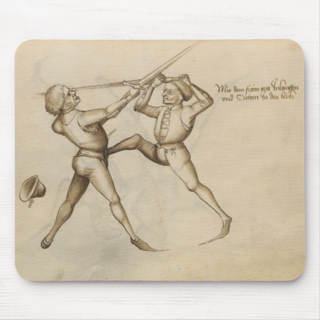 Talhoffer Tritt Mousepad (Vorne)