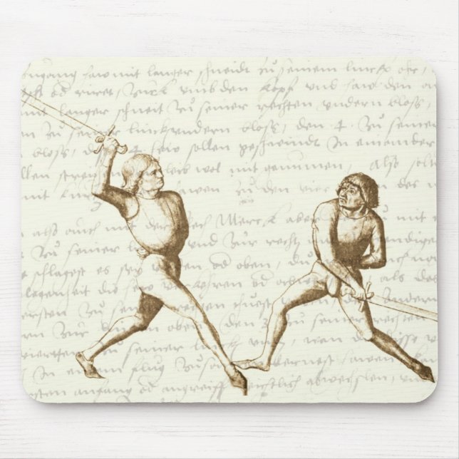 Talhoffers manuelles mousepad (Vorne)