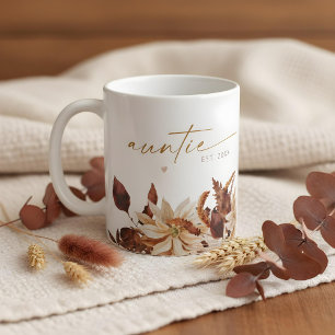 TALIA Bohemisch Terracotta Floral Tante Est. Kaffeetasse