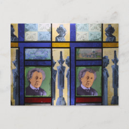 Taliesin West Drawer #2 Collage Postkarte