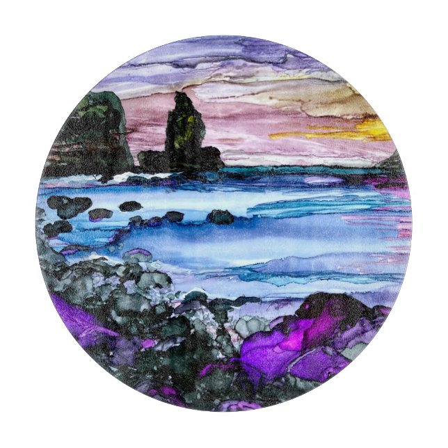 Talisker Bay Skye Schneidebrett (Vorderseite)