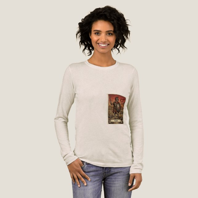 Talisman of Mars – Agrippa’s Seal of Victory Tri-Blend Shirt (Volle Vorderseite)