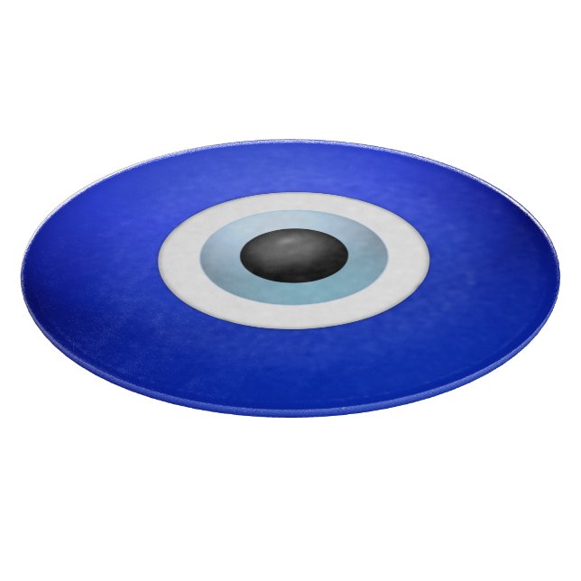 Talisman schützt vor dem bösen Auge Schneidebrett (Ecke)