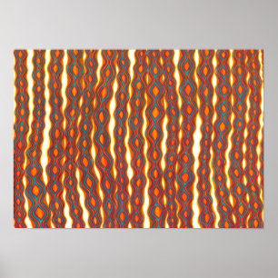 Talismanischer Schwermetall-Traumschutz Poster